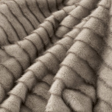 Nara Faux Fur Heated Throw